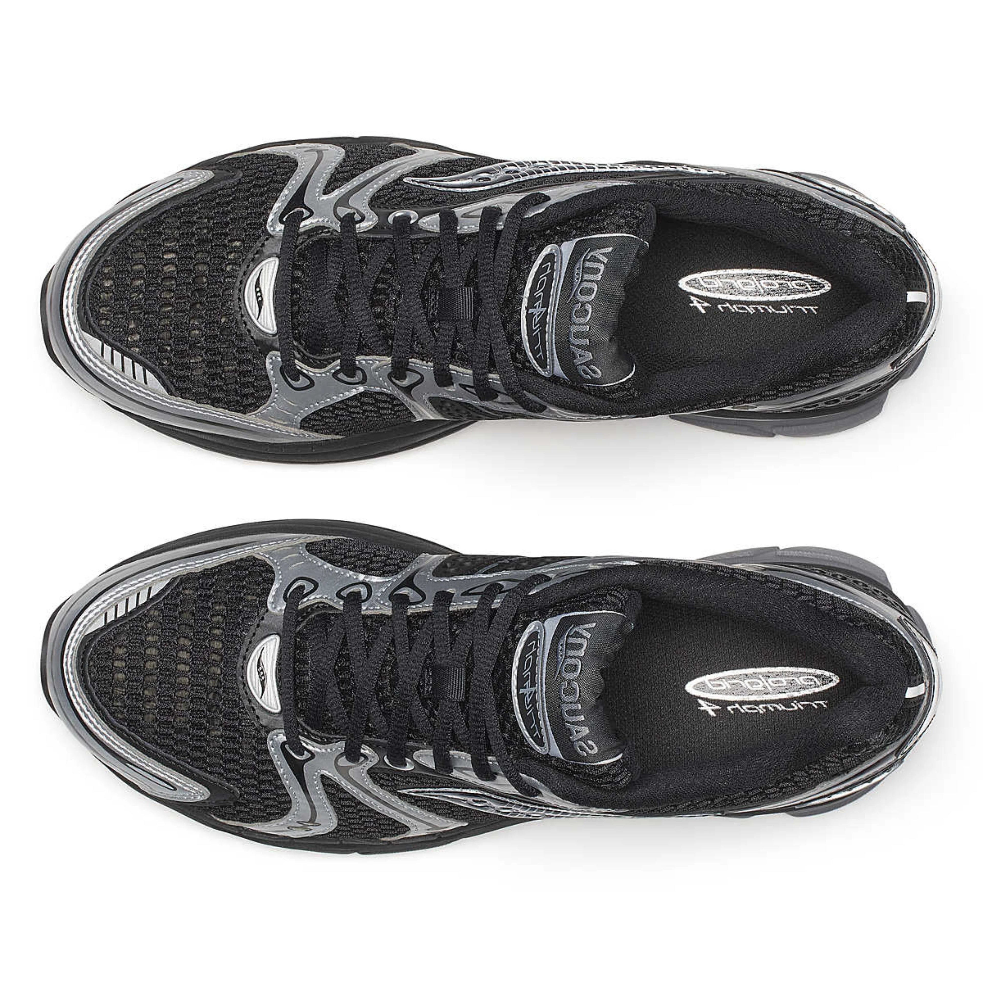 Men's Saucony Progrid Triumph 4 - "Black Silver"
