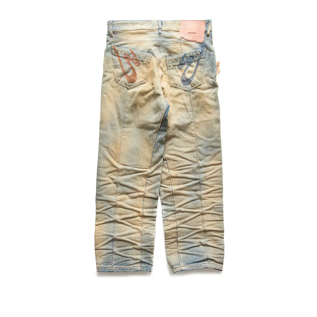 PDF Channel Ebisu Jeans - Leather Hand/Multi