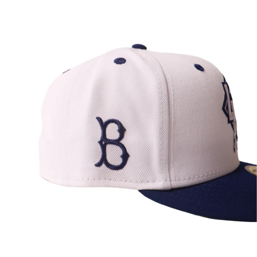 New Era 59Fifty Brooklyn Dodgers "Jackie Robinson" Fitted - White/Blue