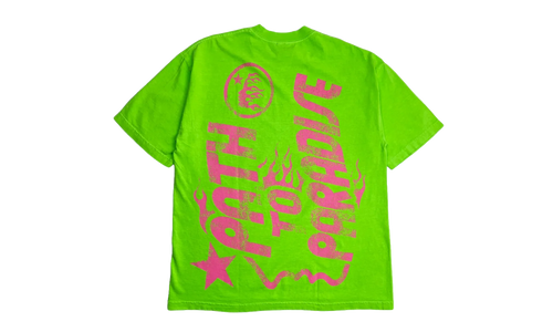 Jesus Emblem T-Shirt "Lime / Neon Green" HSR111
