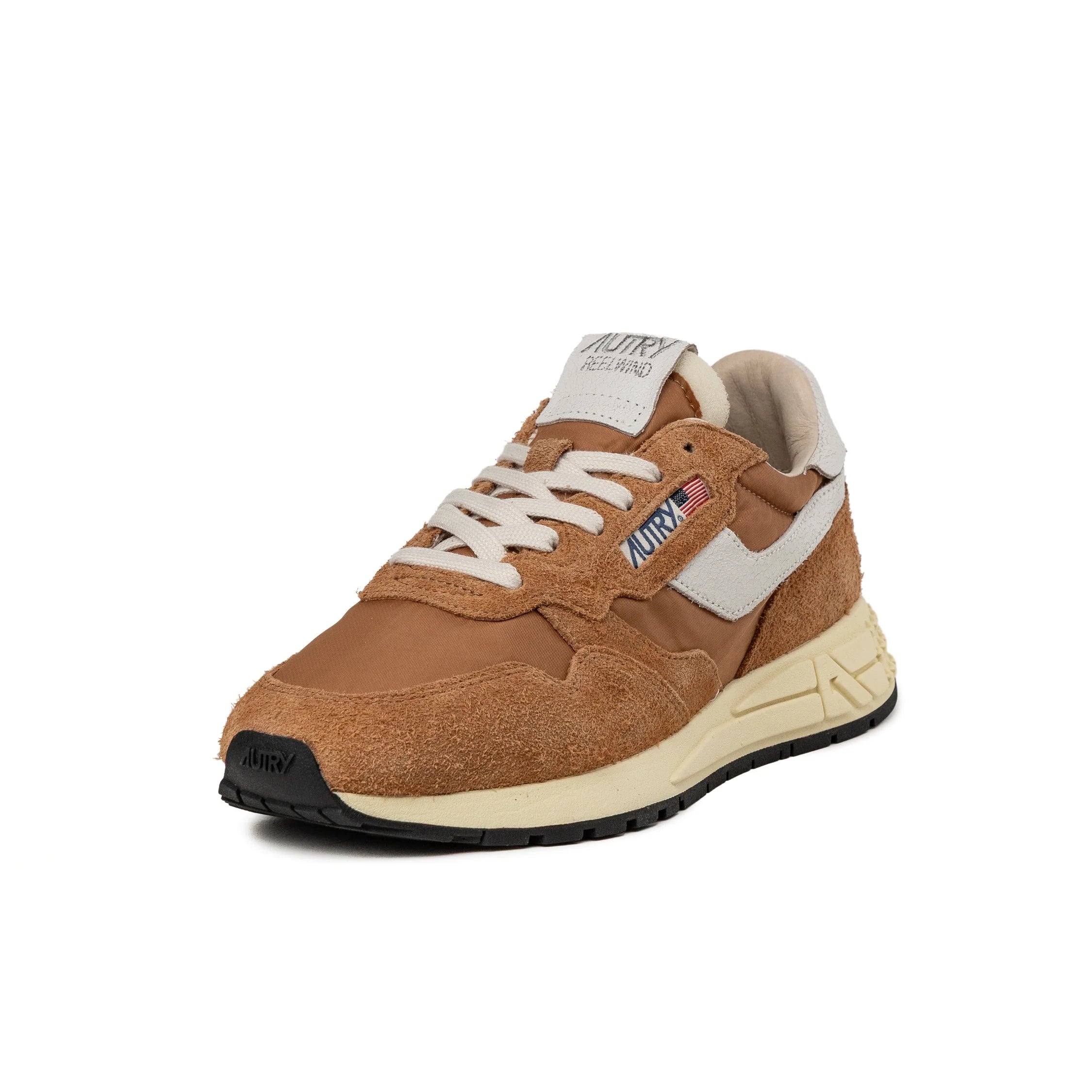Reelwind Low *Nylon / Cracked Leather*
