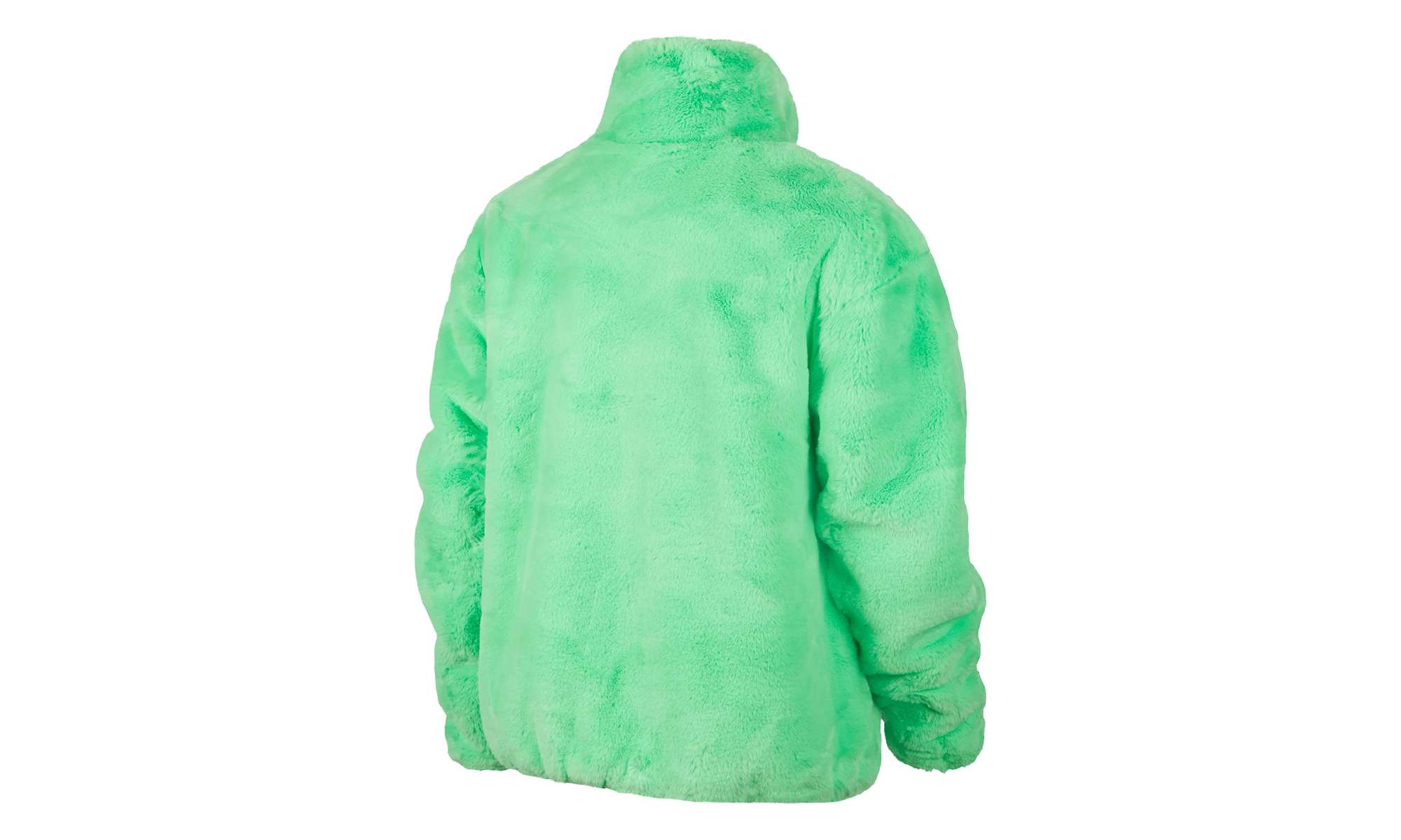 Sportswear Faux Fur Jacket WMNS"Green/ Black" CU6558 328