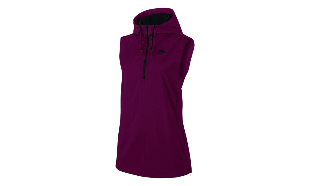 Tech Hypermesh Full Zip Hooded Vest WMNS"Violet" 833464 665