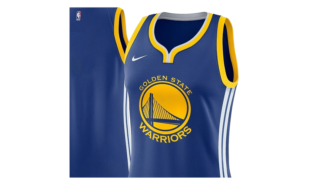 NBA GS Warriors Icon Swingman Jersey WMNS"Rush Blue" 904180 495