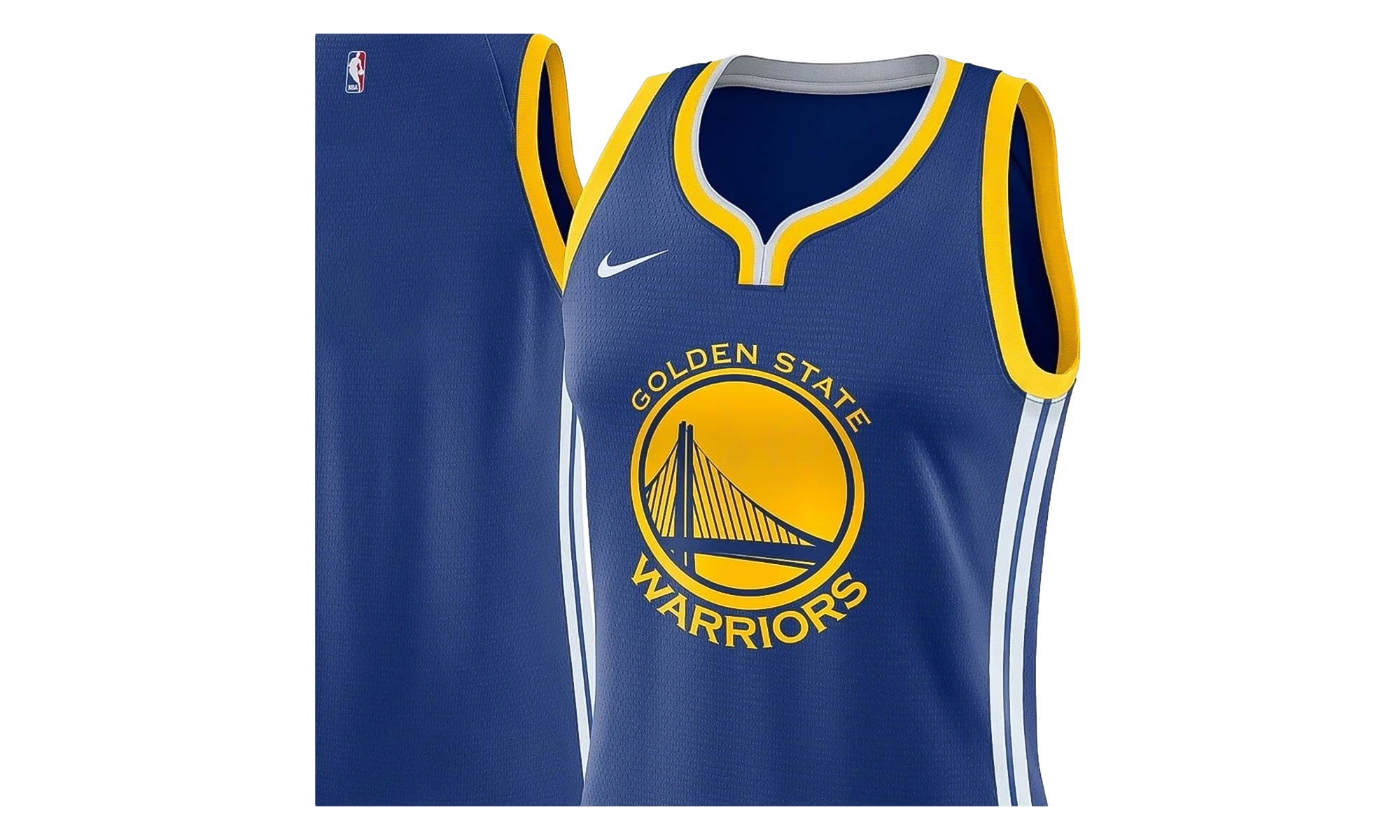 NBA GS Warriors Icon Swingman Jersey WMNS"Rush Blue" 904180 495