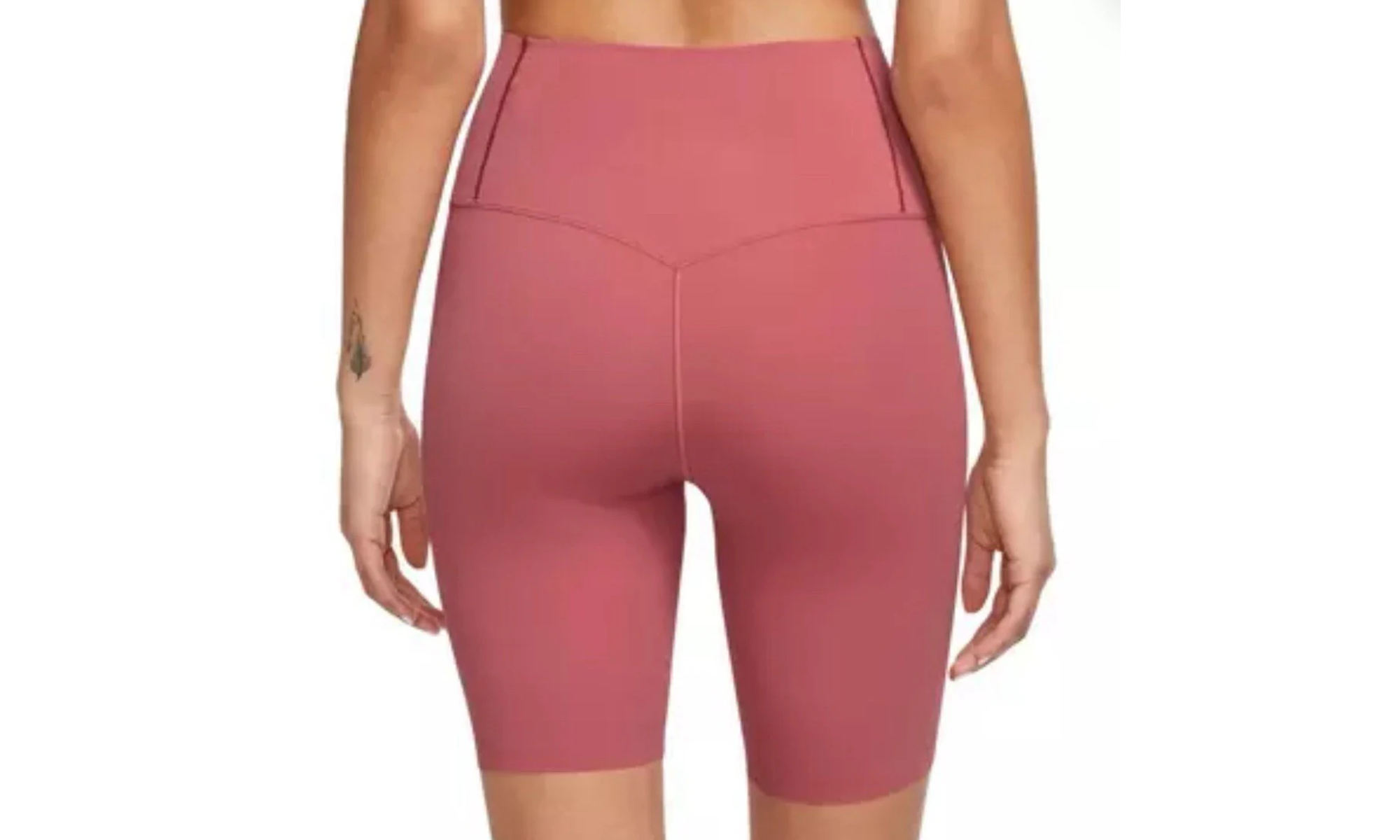 ZENVY HIGH-WAISTED 8" BIKER SHORTS WMNS"Adobe/Black" DQ6003 655
