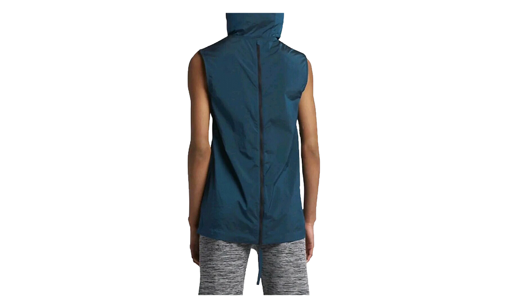 Sportswear Tech Hypermesh Sleeveless Hooded Vest WMNS"Navy" 833464 457