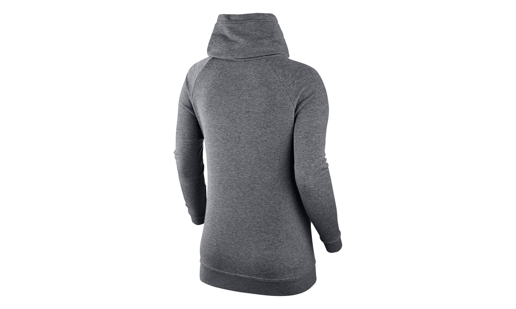 Sportswear Modern Funnel Neck Sweatshirt WMNS"Grey/ Black" 803599 091