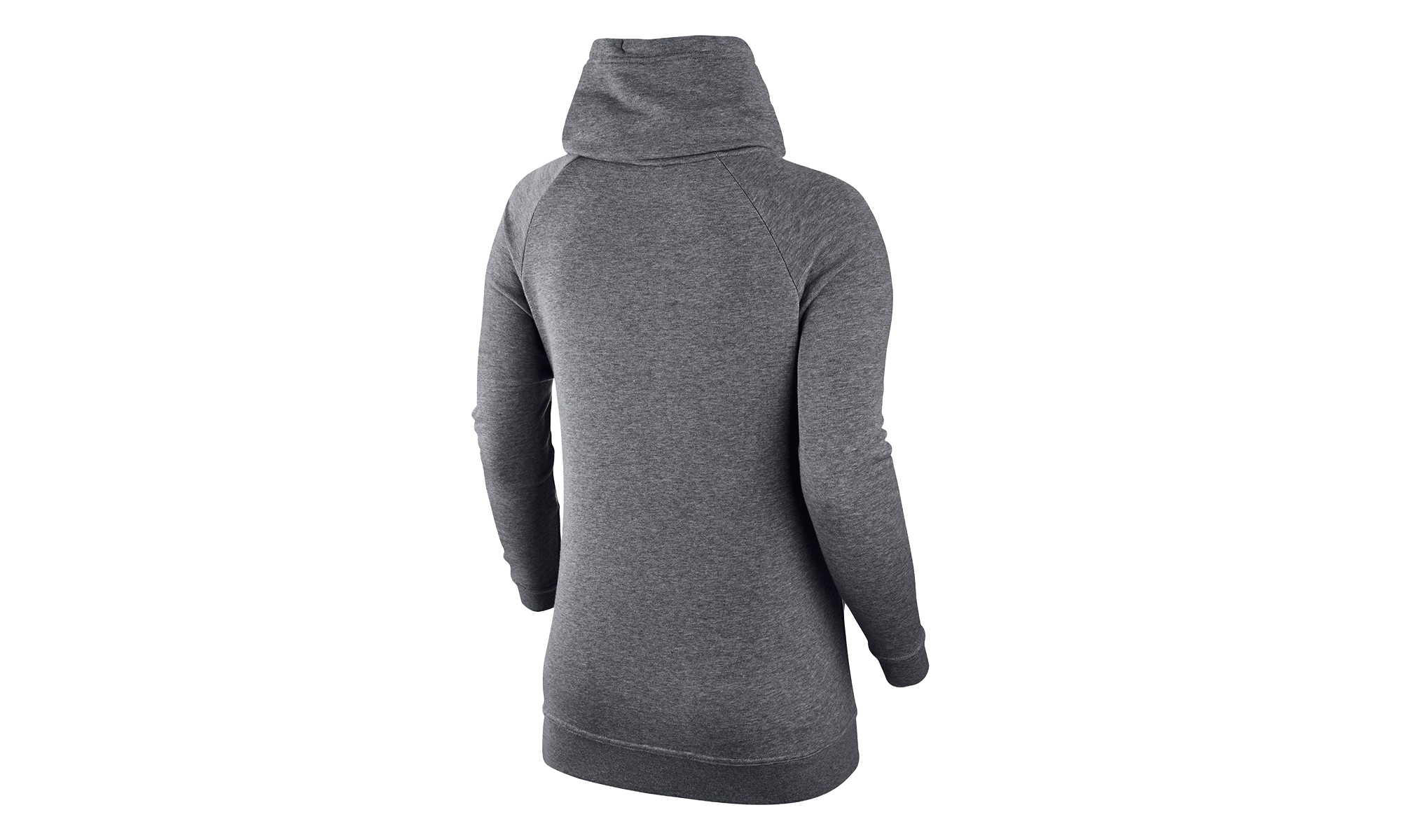 Sportswear Modern Funnel Neck Sweatshirt WMNS"Grey/ Black" 803599 091