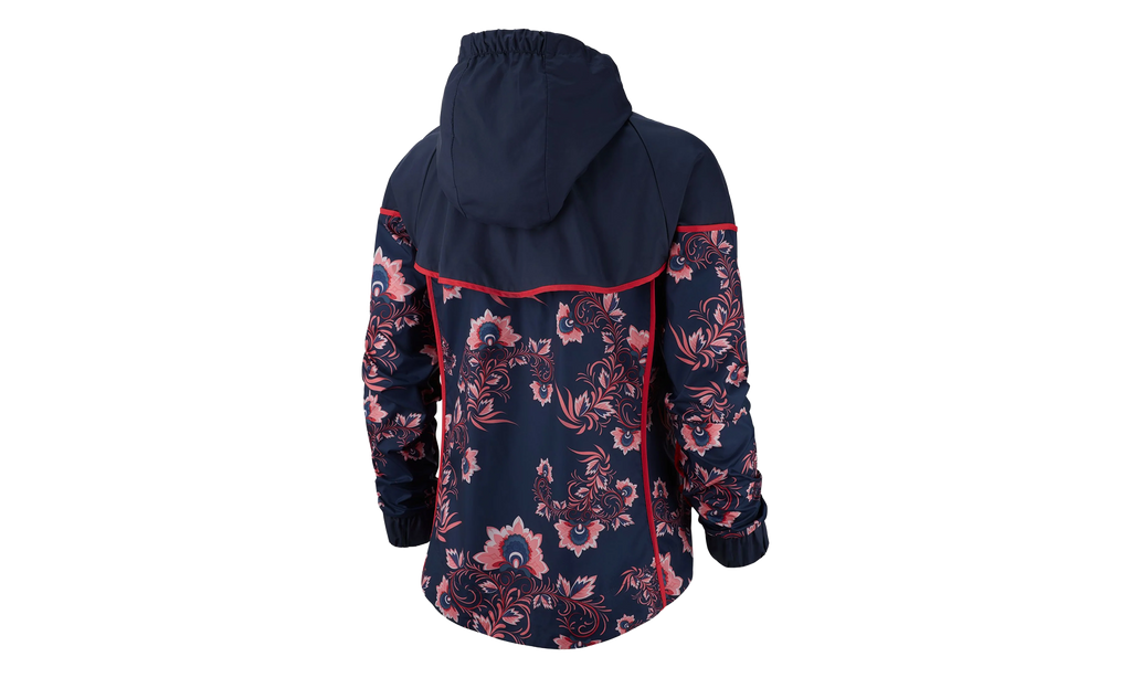 Floral Print Jacket WMNS"Blue" 922188 471