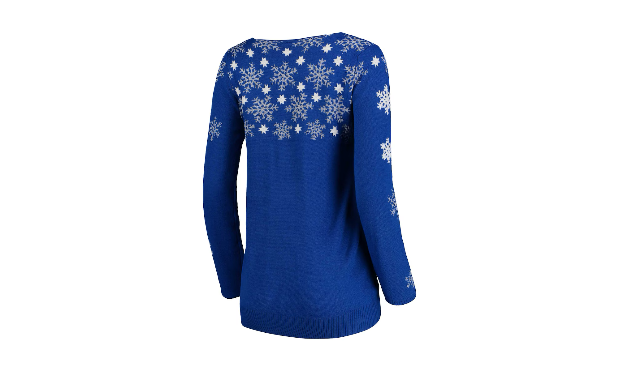 NBA Golden State Warriors V-Neck Sweater WMNS"Snowflake - Blue" STA0618 00001