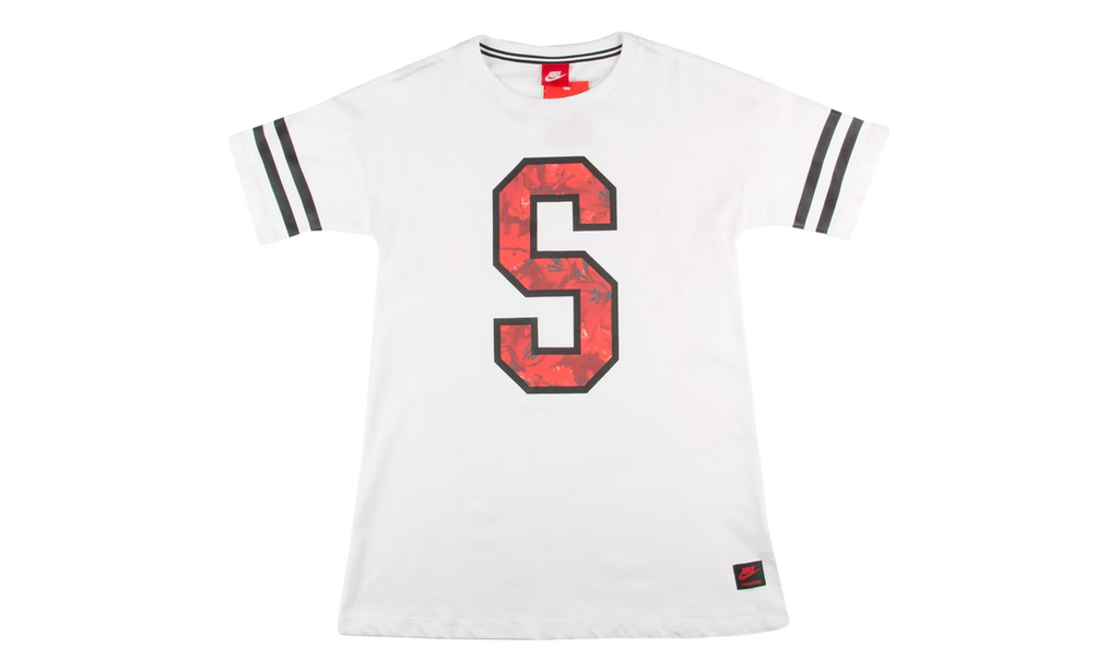 City Shanghai T Shirt WMNS"White/ Black" 704032 100