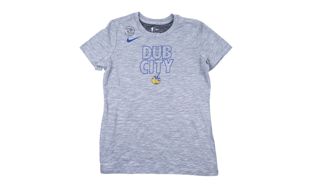 NBA GSW Dub City Dri-Fit Essential T-Shirt WMNS"Gray" AQ5793 063