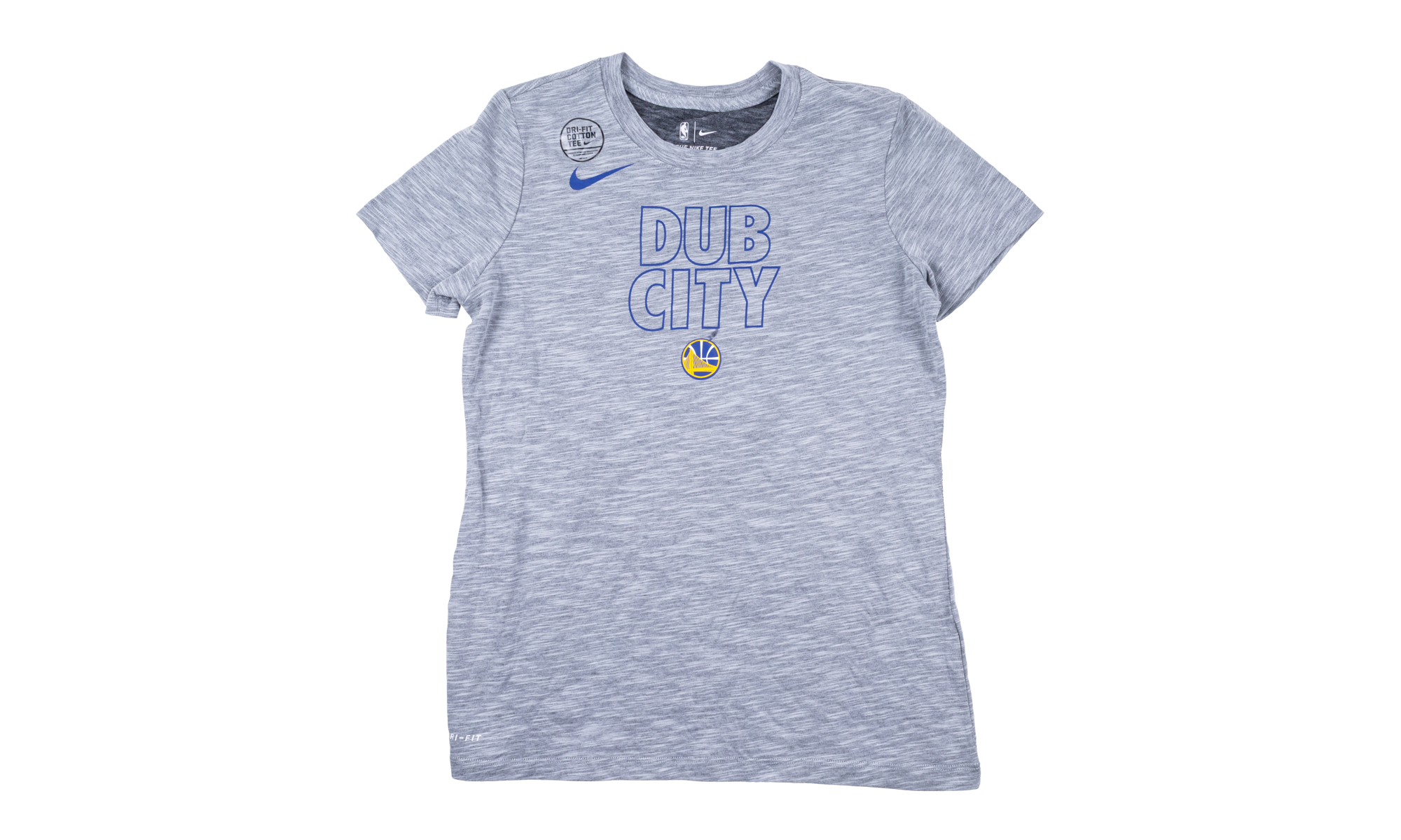 NBA GSW Dub City Dri-Fit Essential T-Shirt WMNS"Gray" AQ5793 063